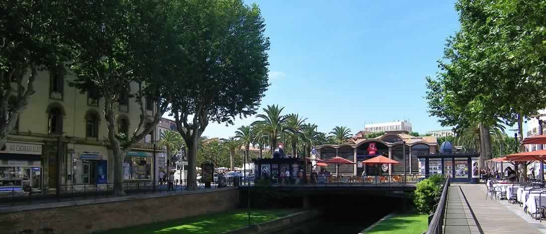 Vue de Perpignan